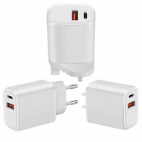 pd 20w usb c charger qc 3 0 2 port fast charge wall adapter for iphone 13 12 pro 11 airpods ipad huawei xiaomi samsung s21