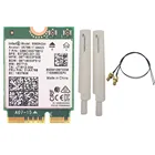 Wifi-карта + антенна для Intel Dual Band AC 9560 9560NGW 9560AC 1,73 Гбитс NGFF Key E