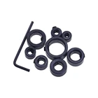 Набор сверл для зенковки, регулируемая глубина, 8 шт.