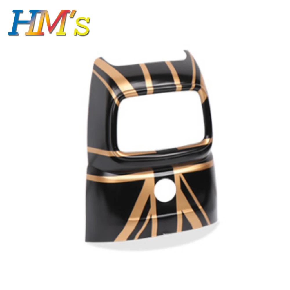 Gold Union Jack Задняя крышка на вентиляционное отверстие для Mini F60, автомобильные наклейки для Mini Countryman F60, автомобильные аксессуары для Mini Cooper F60 - Название цвета: Gold Union Jack