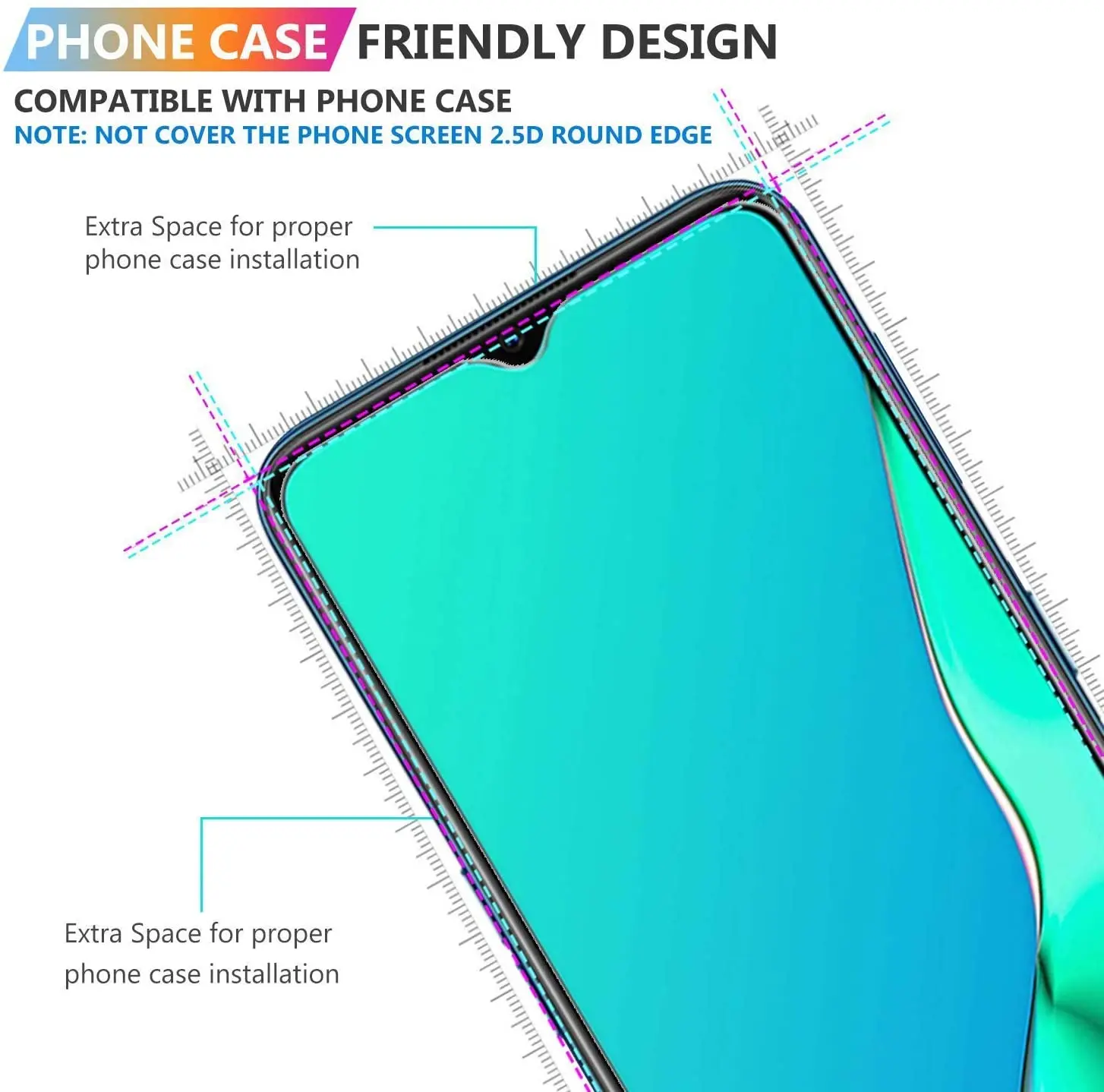 Защитное стекло для OPPO AX7 A8 A31 2020 Reno2 Z закаленное защитная пленка RenoZ Reno 2Z 2F - купить