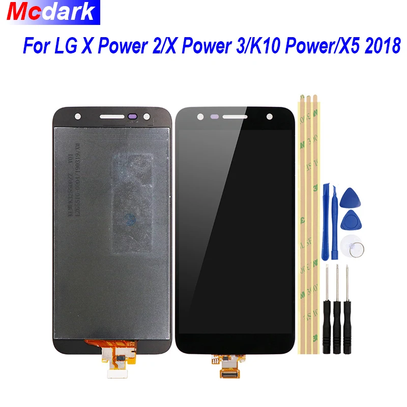 Для LG X Power 2/X 3 M320 M320TV X510WM ЖК дисплей + кодирующий преобразователь сенсорного