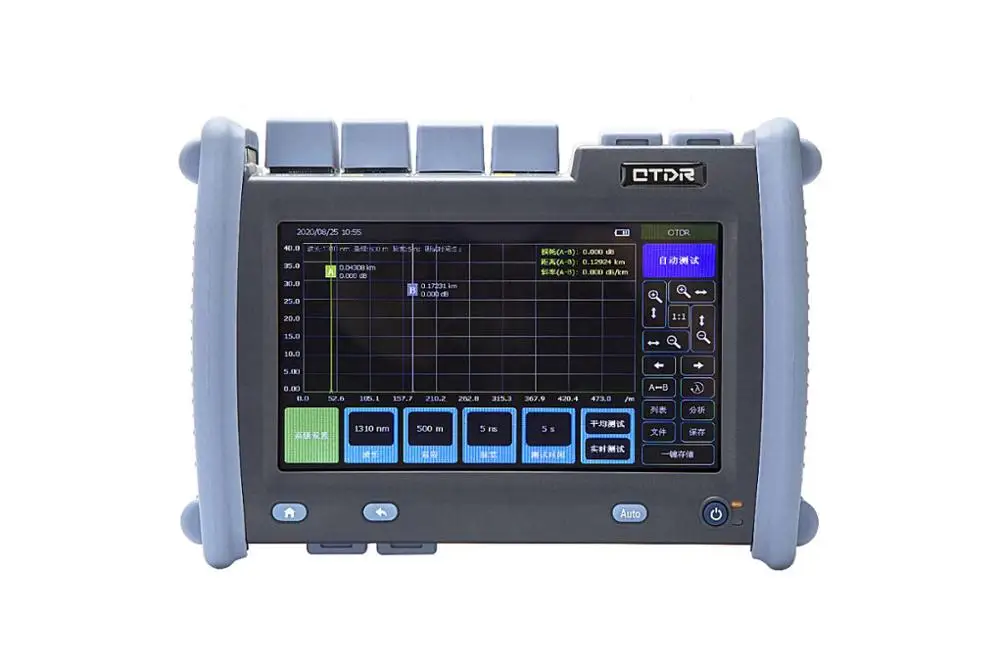NK6800 многофункциональный портативный планшет OTDR 32/30db 7 ми дюймовый Мульти