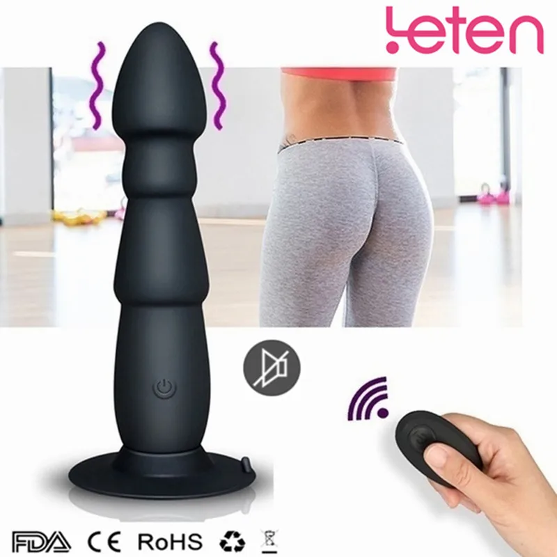 Реалистичный фаллоимитатор с дистанционным управлением вибратор Анальная