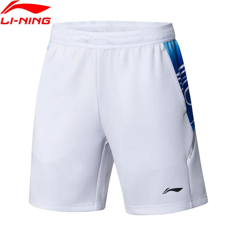 Мужские шорты для бадминтона Li Ning из 89.2% полиэстера с подкладкой 10.8% спандекса