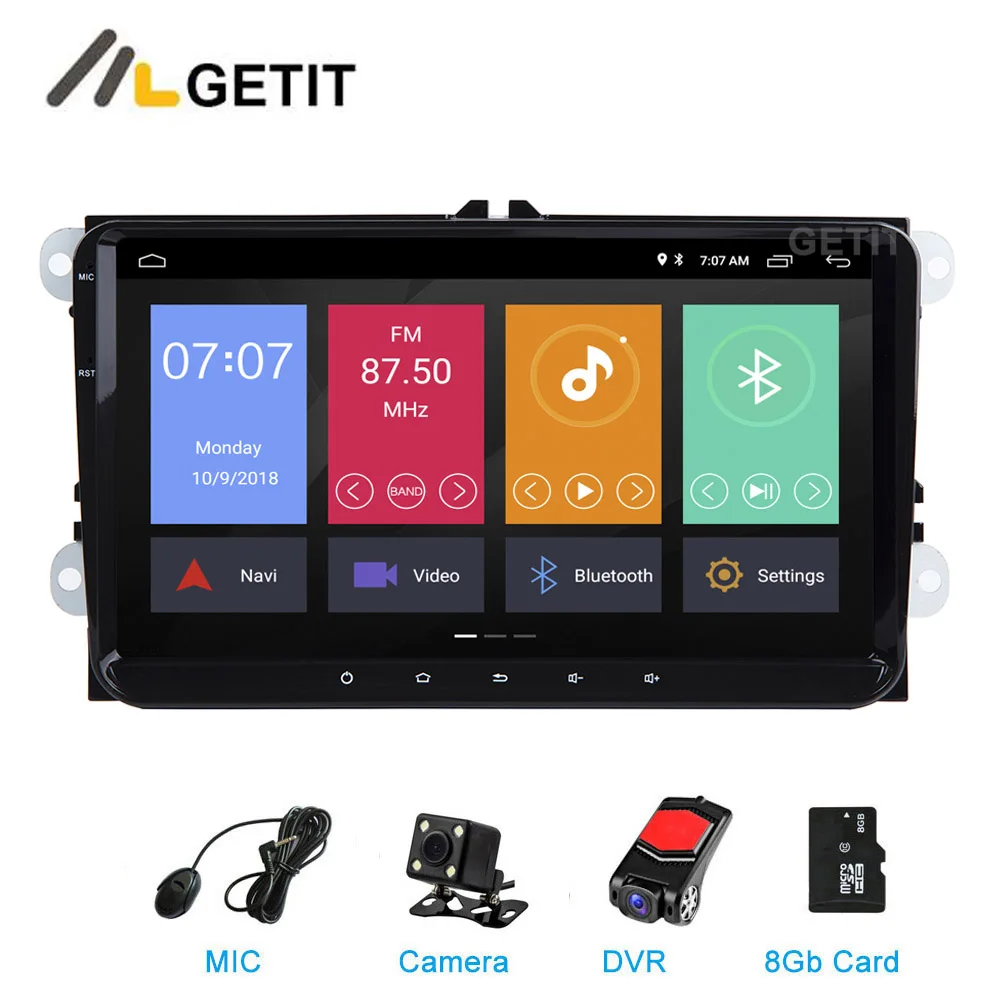 9 дюймов Android 10 стерео радио gps навигация для VW Volkswagen SKODA PASSAT CC Jetta Golf 5 6 Tiguan polo Leon Touran Caddy