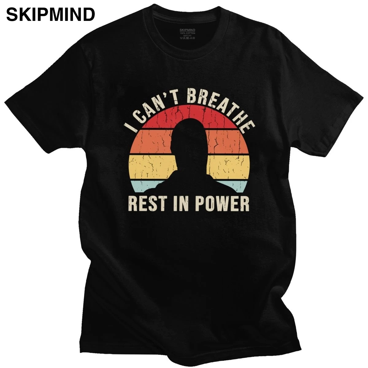 Футболка мужская с коротким рукавом винтажная Повседневная тенниска из мягкого