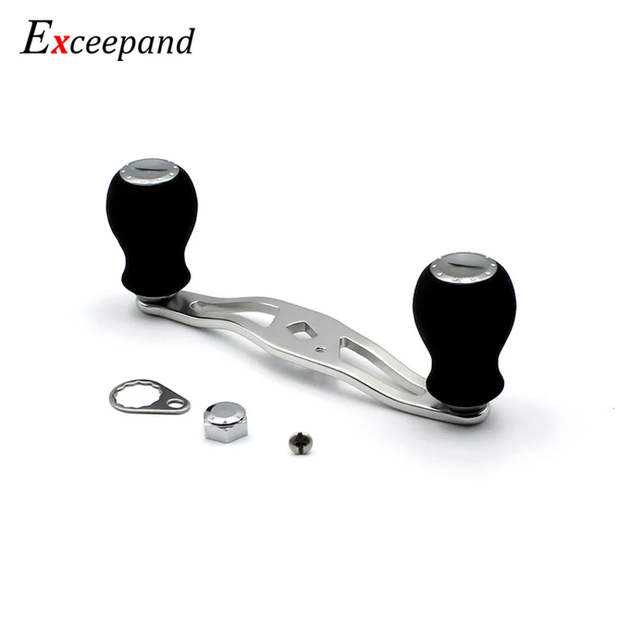 

Exceepand 95mm Repair Fishing Reel Handle Baitcasting Fishing Reel Grip for Abu Garcia Daiwa Reel Fishing Tackle Accessory DIY