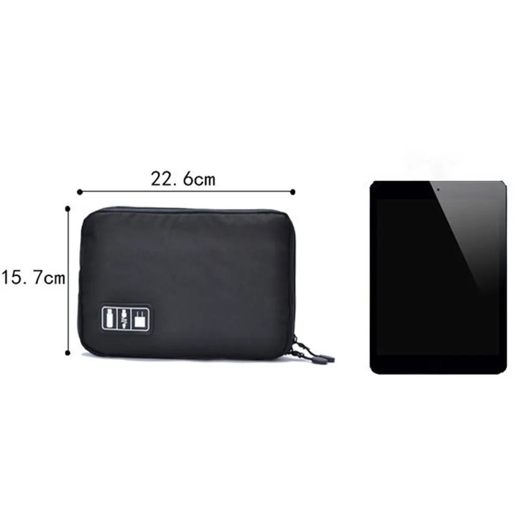 Gadget Digital Storage Bag USB Data Cable Organizer Travel Electronic Accessories Pouch Case Power Bank Holder