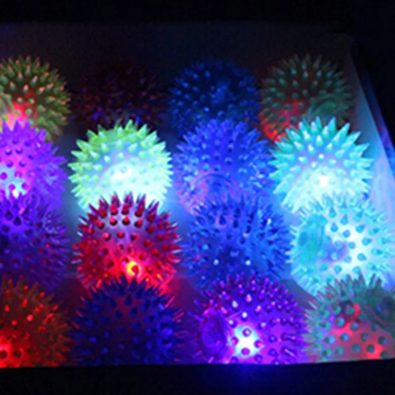 Оптовая продажа собачьи игрушки для щенков светодиодный люминесцентный шар