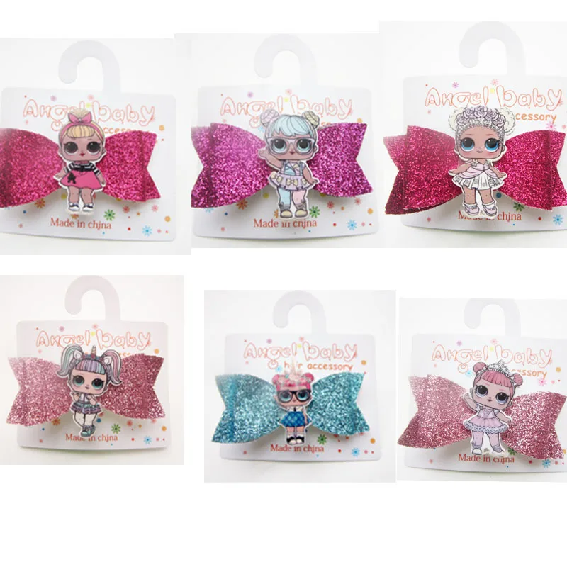 2 предмета Детские Луки Милая повязка на голову для маленьких девочек волос