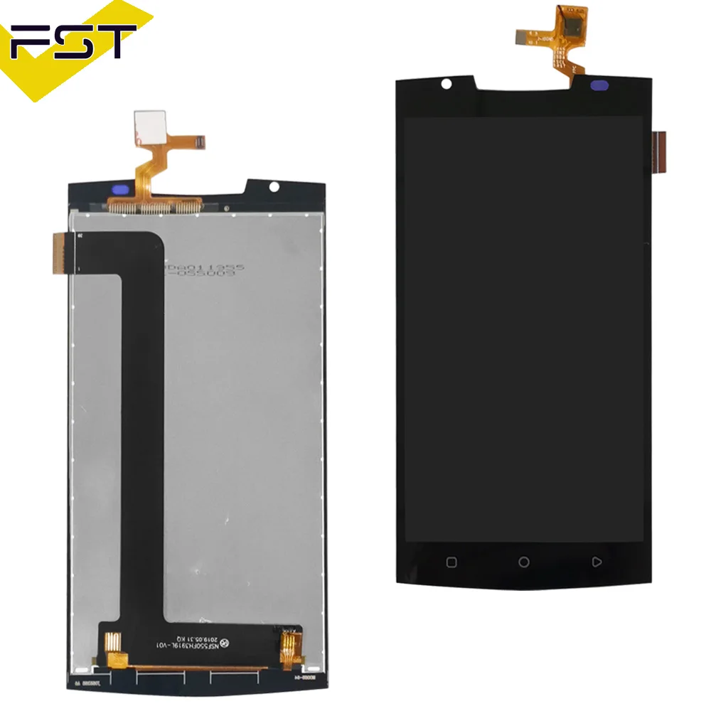 Черный для Oukitel K10000 Pro ЖК-дисплей+ сенсорный экран протестированный ЖК-дигитайзер замена стекла для Oukitel K10000 Pro