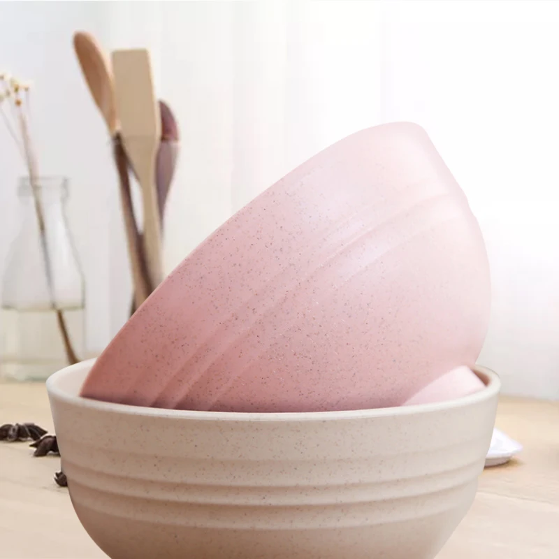 4 шт. большая Экологически чистая Пшеничная солома Детская рисовая лапша