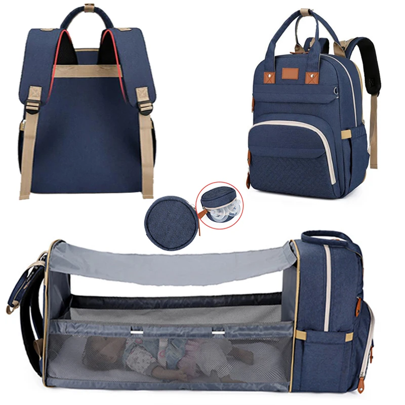 

Mum Bag Nappy Bag Large Capacity Maternity Baby Multi-function Waterproof Outdoor Travel Diaper Bag for Baby Care Upgrade Hook