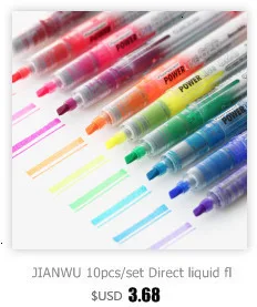 JIANWU japan pilot Art, параллельная авторучка, художественная живопись, дизайн для скрапбукинга, сделай сам, школьные принадлежности
