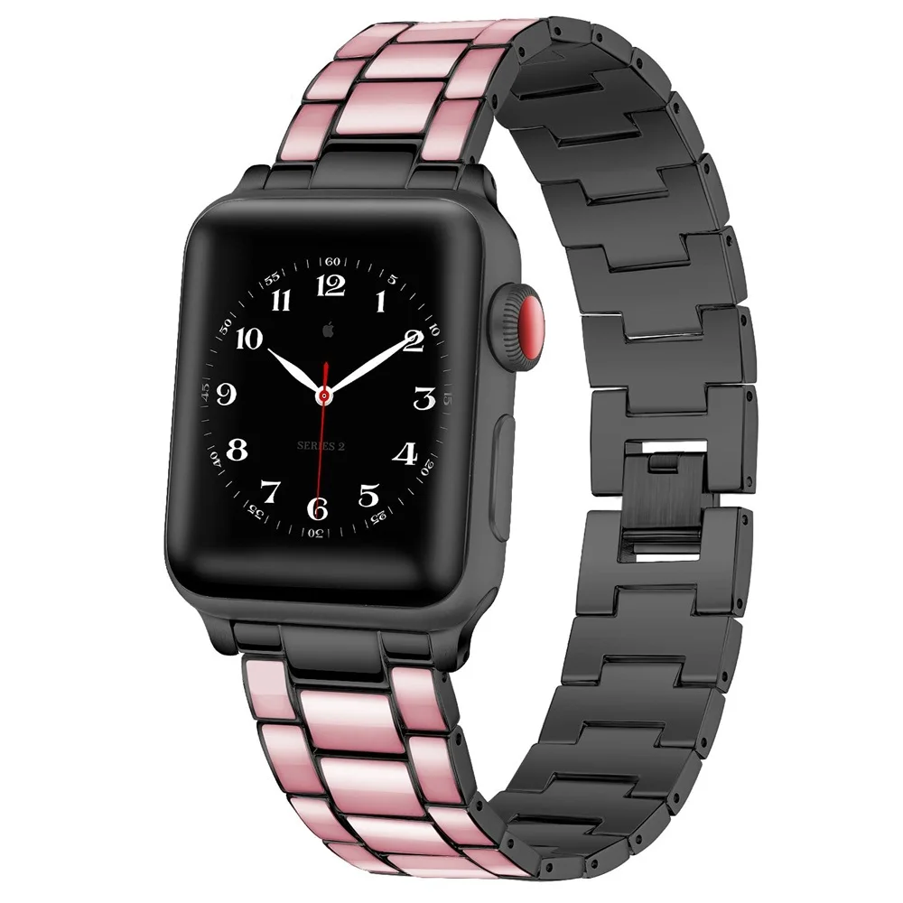 

correa for apple watch band 40mm 44mm 38mm 42mm watchbands for iwatch bands series 5 4 3 2 1 strap bracelet metal pulseira belt