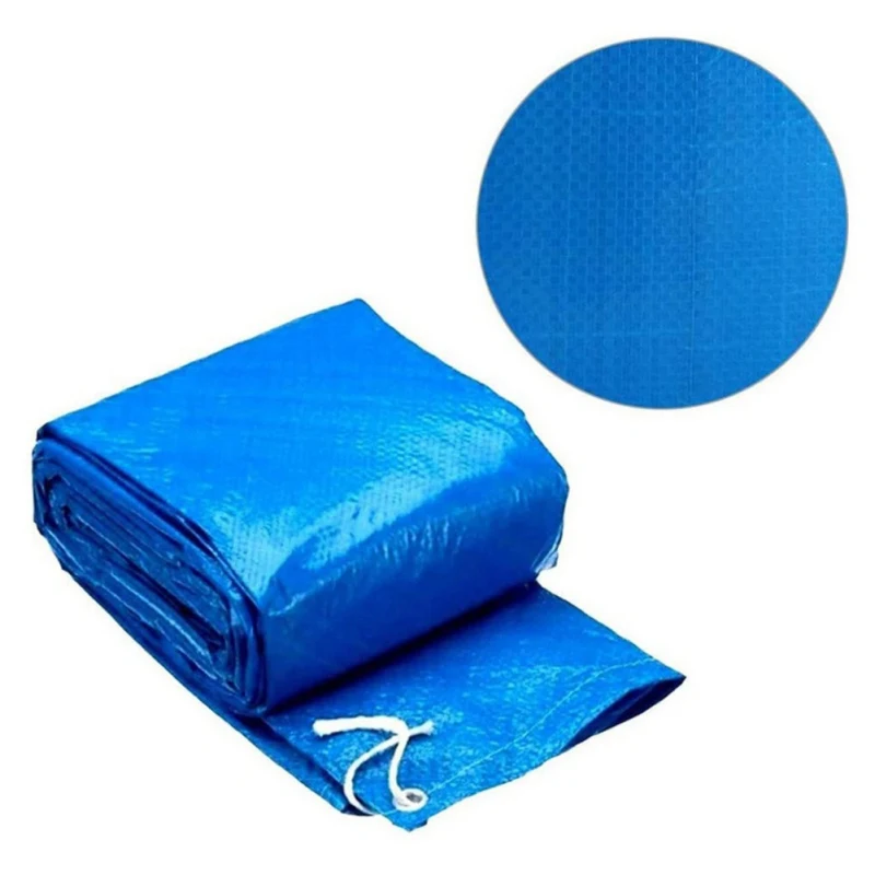 

1 PCS Dust-proof Hood Protector Circular Frame Pool With Solar Hood Floor Circular Inflatable Swimming Pool (12ft)