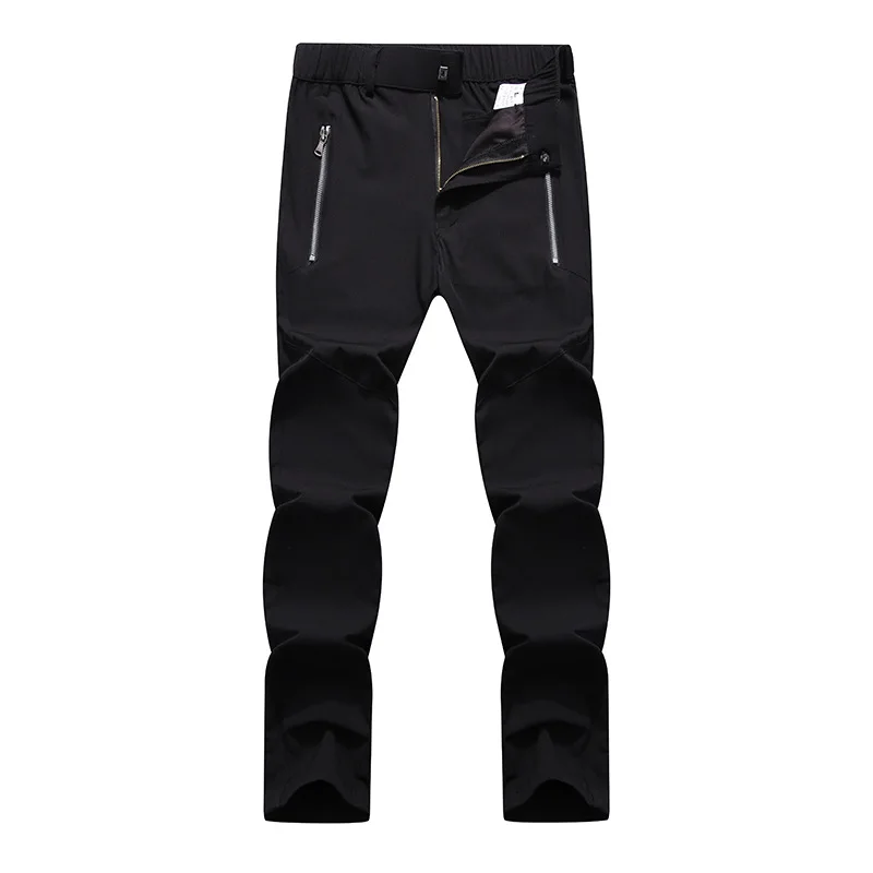 Хит продаж большие размеры однотонные тонкие быстросохнущие штаны для мужчин