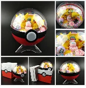 Многоцветный конструктор Покемон Pet pokebolas фигурка Пикачу чармандер, Сквиртл Charizard мяч с монстрами для подарка на день рождения