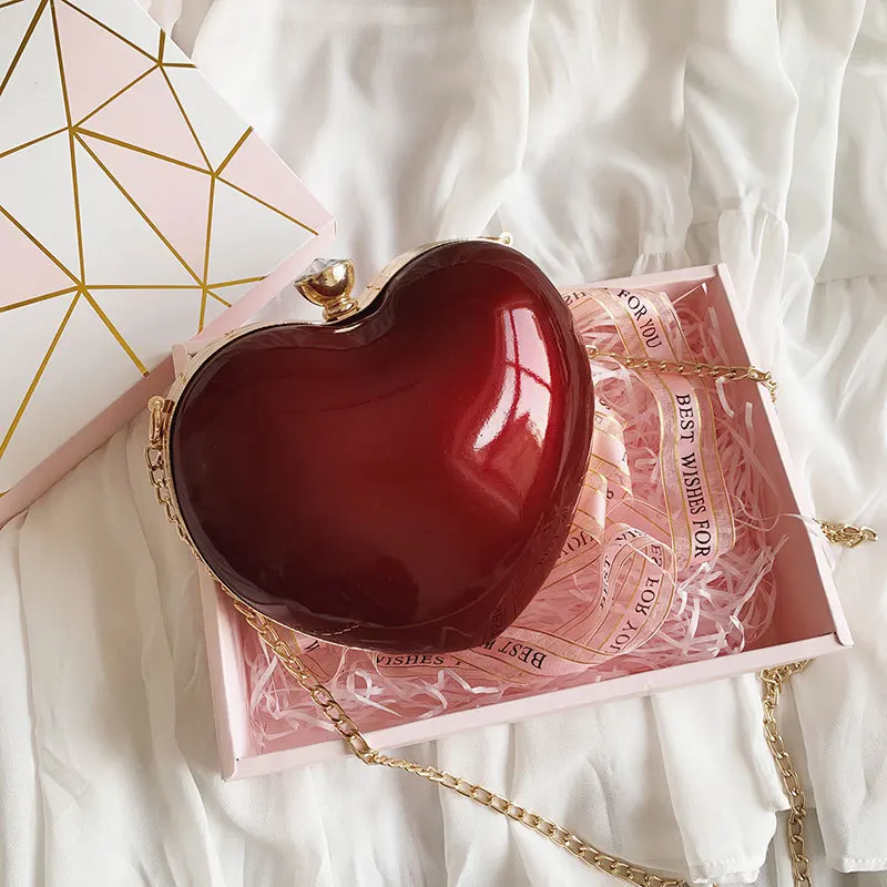 Мини сумка в форме сердца 2020 летняя модная новая качественная женская