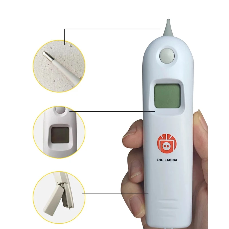 

Pet Thermometer Dog Thermometer, Fast Digital Veterinary Thermometer, Pet Thermometer for Dogs, Cats, Horse,Cattle, Pigs,Sheep