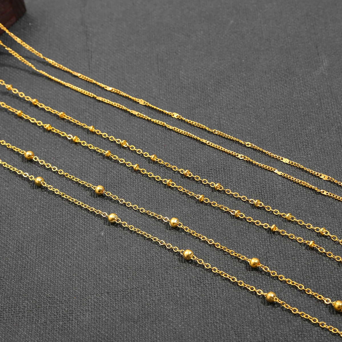 Новое поступление 1/5 м изысканный O-образный Железный зажим для цепочки с двойной