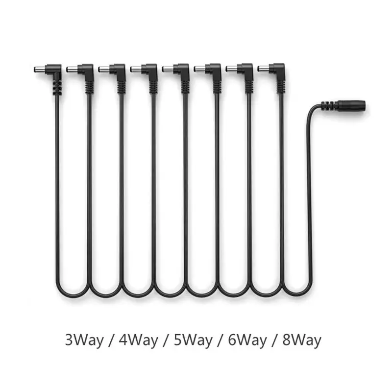 9 в 2 А Цепной кабель с маргариткой для электрогитары педаль эффектов 3/4/5/6/8