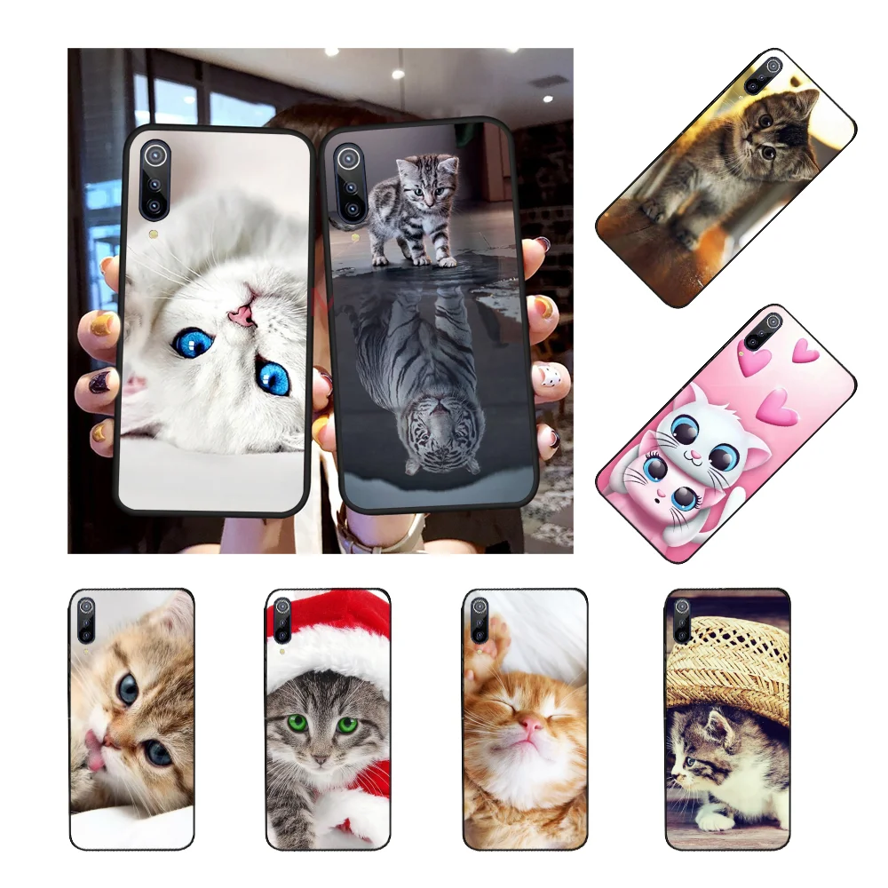 

NBDRUICAI Cute Pet Cat Phone Case for Redmi Note 8 8A 7 6 6A 5 5A 4 4X 4A Go Pro Plus Prime