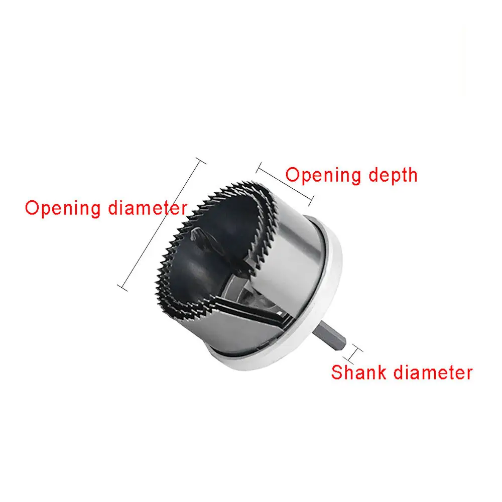 

All-in-one Chip Woodworking Opener Gypsum Board Expander Multi-purpose Set Insert Hole Saw 7 Sets of Depth 2020 Hot