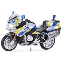maisto 118 r1200 rt czech policie die cast vehicles collectible motorcycle model toys