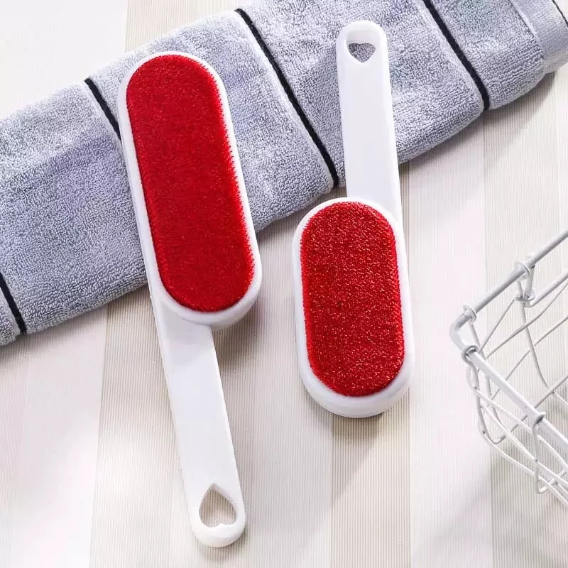 

Double Sided Reusable Clothes Lint Remover Magic Static Brush Clothes Plush Cat Dog Pet Hair Remover Cleaning Brush