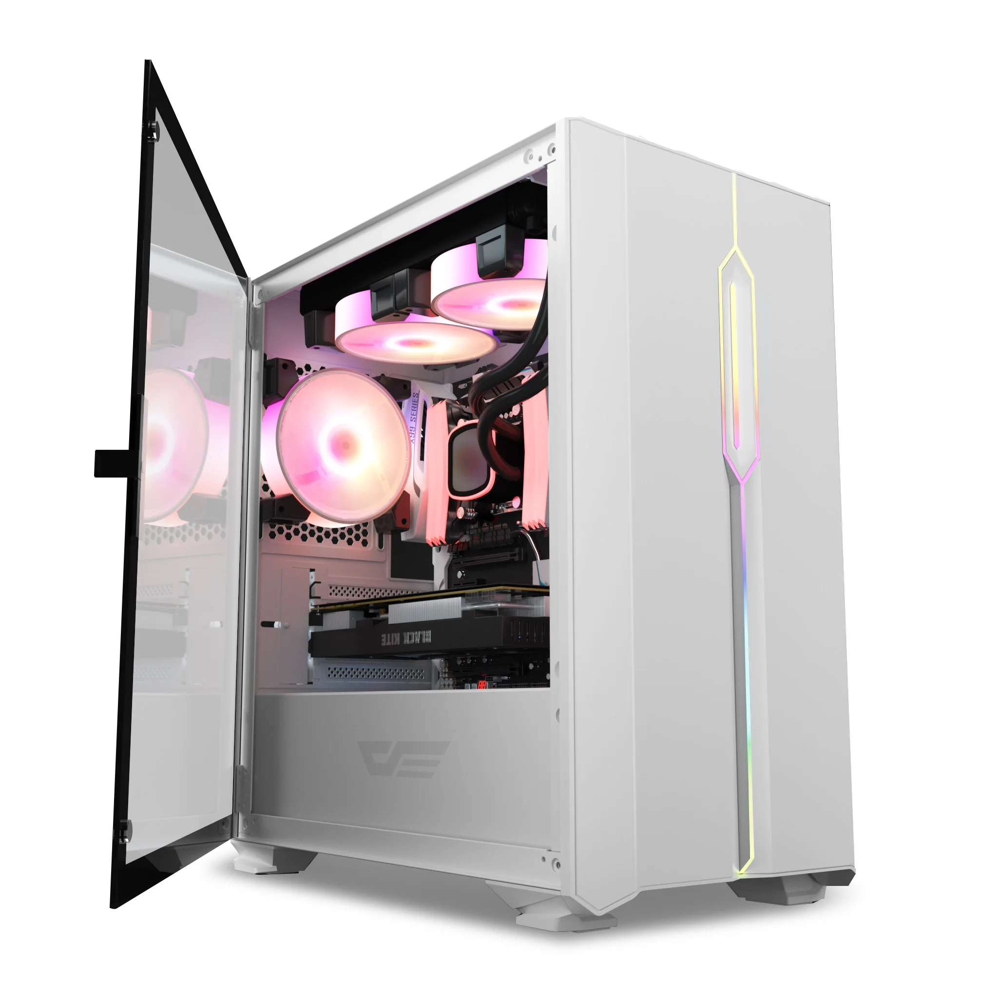 Чехол для настольного компьютера Aigo DLM23 gabinete pc gamer completo small mini matx/itx с водяным