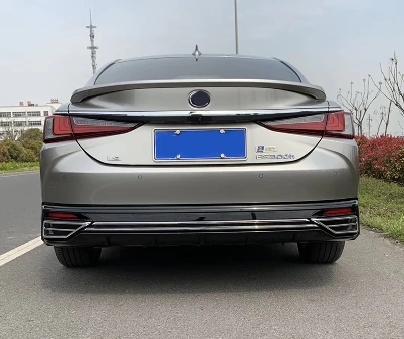 Комплект кузова автомобиля переднего и заднего бампера для губ Lexus ES 350 300h спойлер, диффузор сплиттерная губа боковые юбки