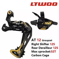 ltwoo at12 carbon mtb bicycle 12 speed groupset mountain bike 12s shifter lever rear derailleur for m7100 m8100 m9100 eagle