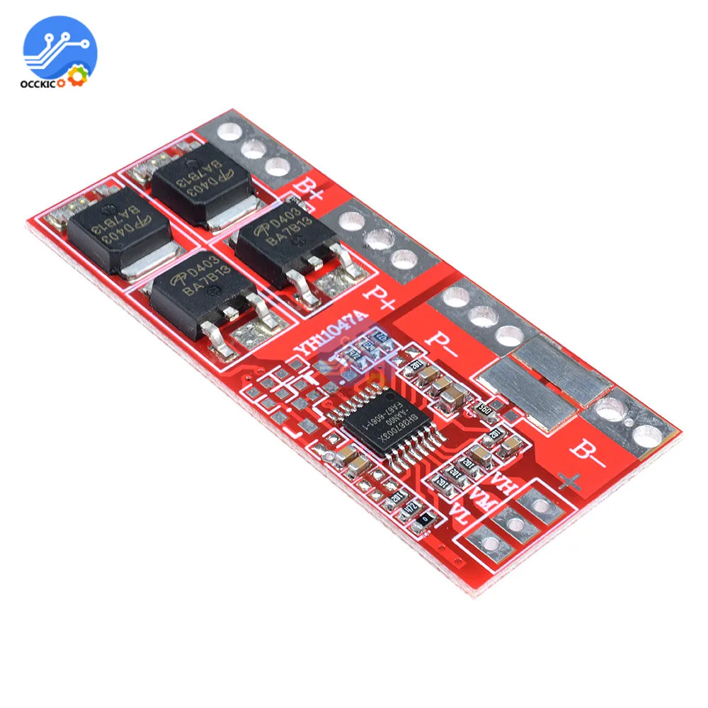 Литий-ионная литиевая 18650 плата защиты зарядного устройства 12,6 V 3S 30A PCB BMS батареи Защитный модуль балансировки recargable