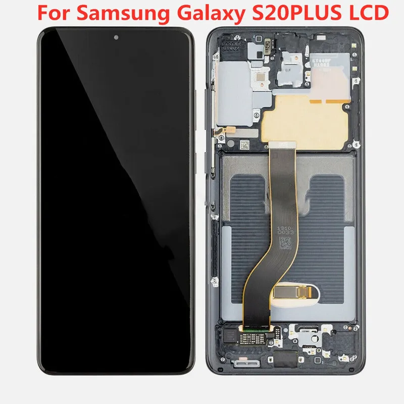 Enlarge Original for Samsung Galaxy S20PLUS LCD G985, G985F With Frame S20 PLUS LCD G985 display touch screen digitizer with black dots