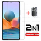 Закаленное стекло 2 в 1 для Xiaomi Redmi note10pro 10 pro max 10s, защитная пленка для экрана Redmi Note 10 Pro Max 10S, стекло