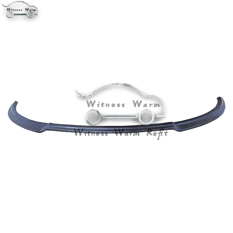 Carbon Fiber Front Bumper Lip Splitters For Audi A7 standard bumper S7 style 2012 2013 Front Bumper Chin Lip Spoiler