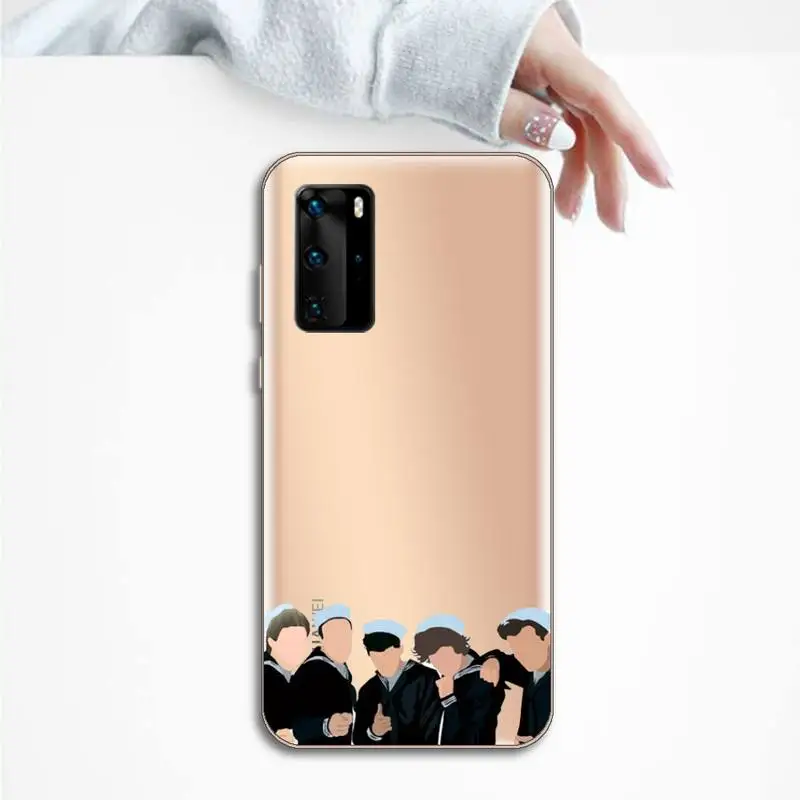 

One Direction Louis Tomlinson Phone Case Transparent for Huawei P20 P30 P40 lite pro P smart 2019 honor 8x 10i