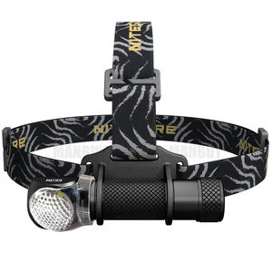 Новый налобный фонарь NITECORE HC33 + Диффузор холодный белый 1800LM CREE XHP35 HD светодиодный налобный фонарь Водонепроницаемый фонарик Кемпинг путешествия Бесплатная доставка