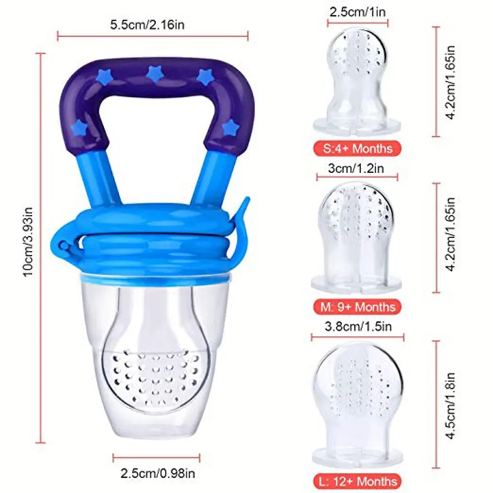 

Baby Nipple Fresh Food Nibbler Baby Pacifiers Feeder Kids Fruit Feeding Nipples Safe Supplies Nipple Teat Pacifier Bottles