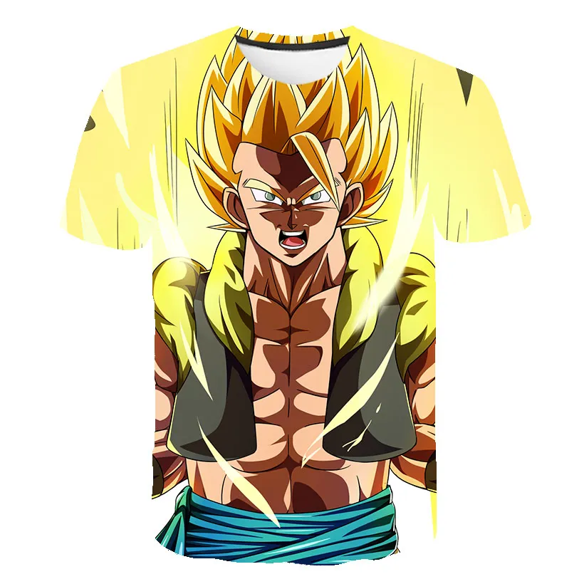 Футболка для бега мужская с 3D принтом аниме 2020 Летняя футболка коротким рукавом