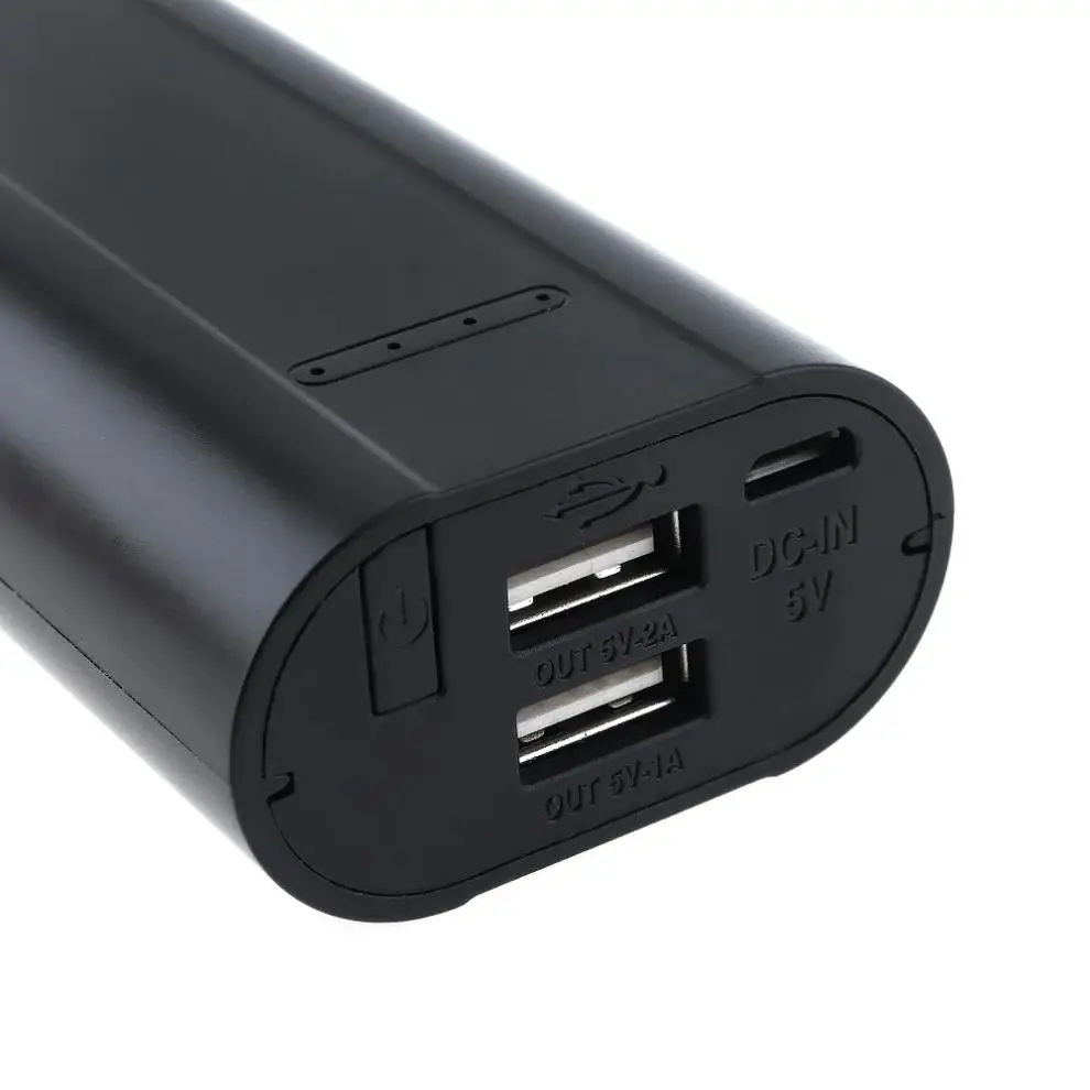 2 слота 18650 Li-ion зарядное устройство DIY умный портативный внешний аккумулятор с USB