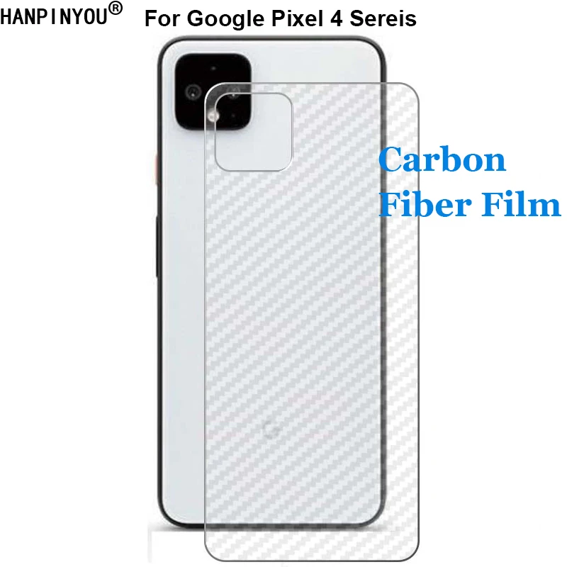 Для Google Pixel 4 Pixel4 XL 4A прочная 3D Защитная пленка для задней панели из углеродного