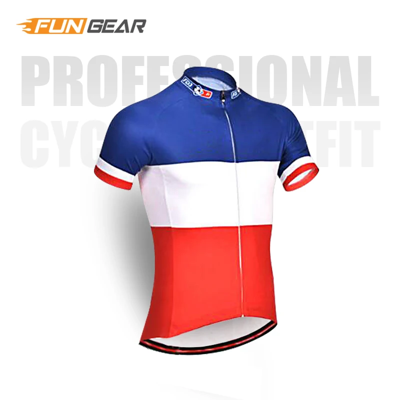 Cycling Jerseys FDJ Pro Team одежда с короткими рукавами Велоспорт Джерси набор мужской велосипедный Костюм MTB гоночная одежда летняя дышащая быстросохнущая одежда - Цвет: Cycling Jerseys