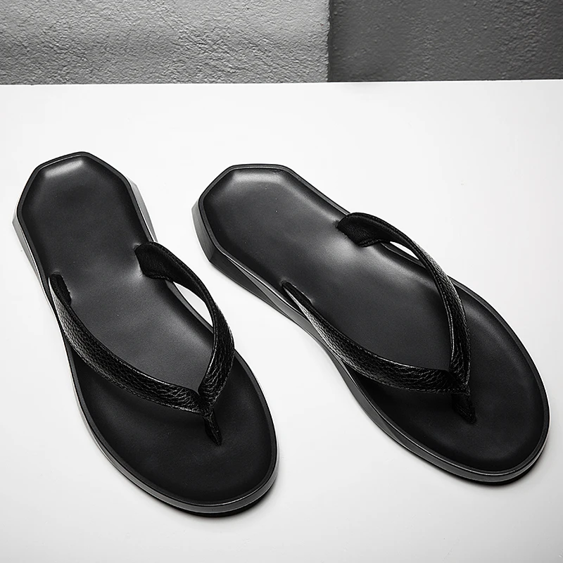 

Breathable Casual Shoes Womens Shoes Flip Flop Designer Men's Flops Summer Breathable Mesh Men Sandals Beach Man Flip-flops