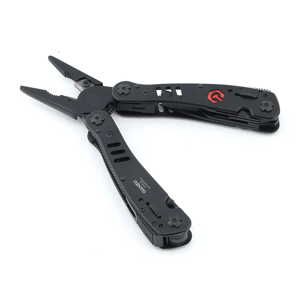 GANZO G302B G302H Multi Tool Folding Pliers Survival with Scissor Screwdriver Bit Wood SAW Awl Knife for Outdoor Camping | Инструменты
