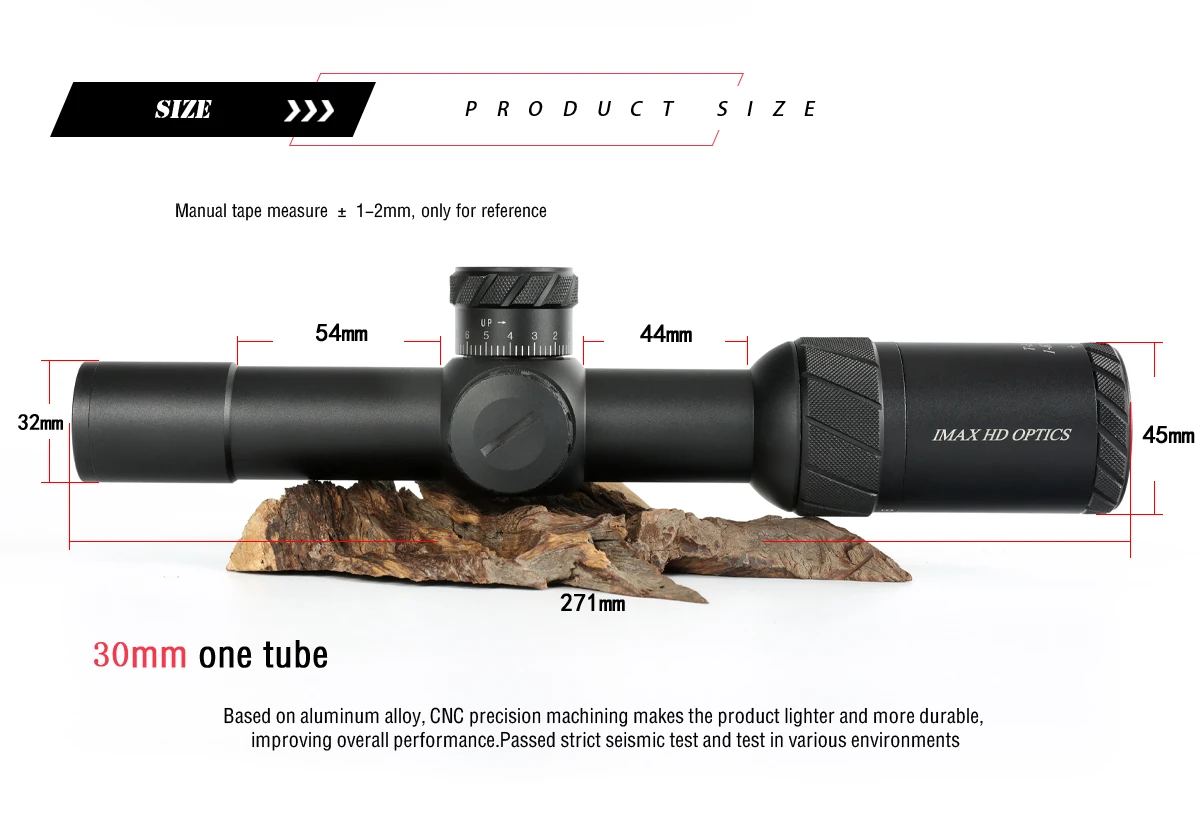 TEAGLE ED 1-8x24 IR Lange Eye Relief охотничий прицел тактический оптический прицел Verlichte Red Rifle Scope fit 30-06 308 AR1