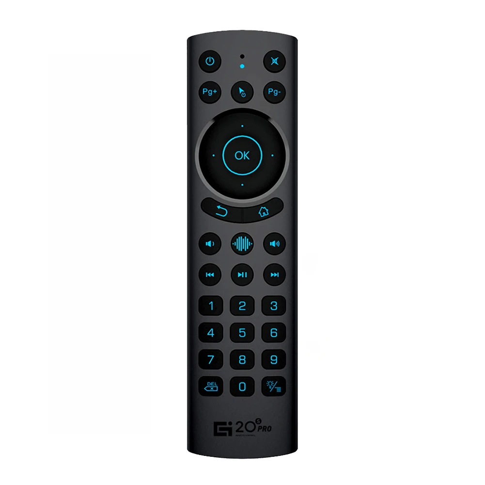 

Ergonomic Design Remote Control Wireless Bluetooth-Compatible Voice 2.4G Remote Control for TV Box G20BTS PLUS
