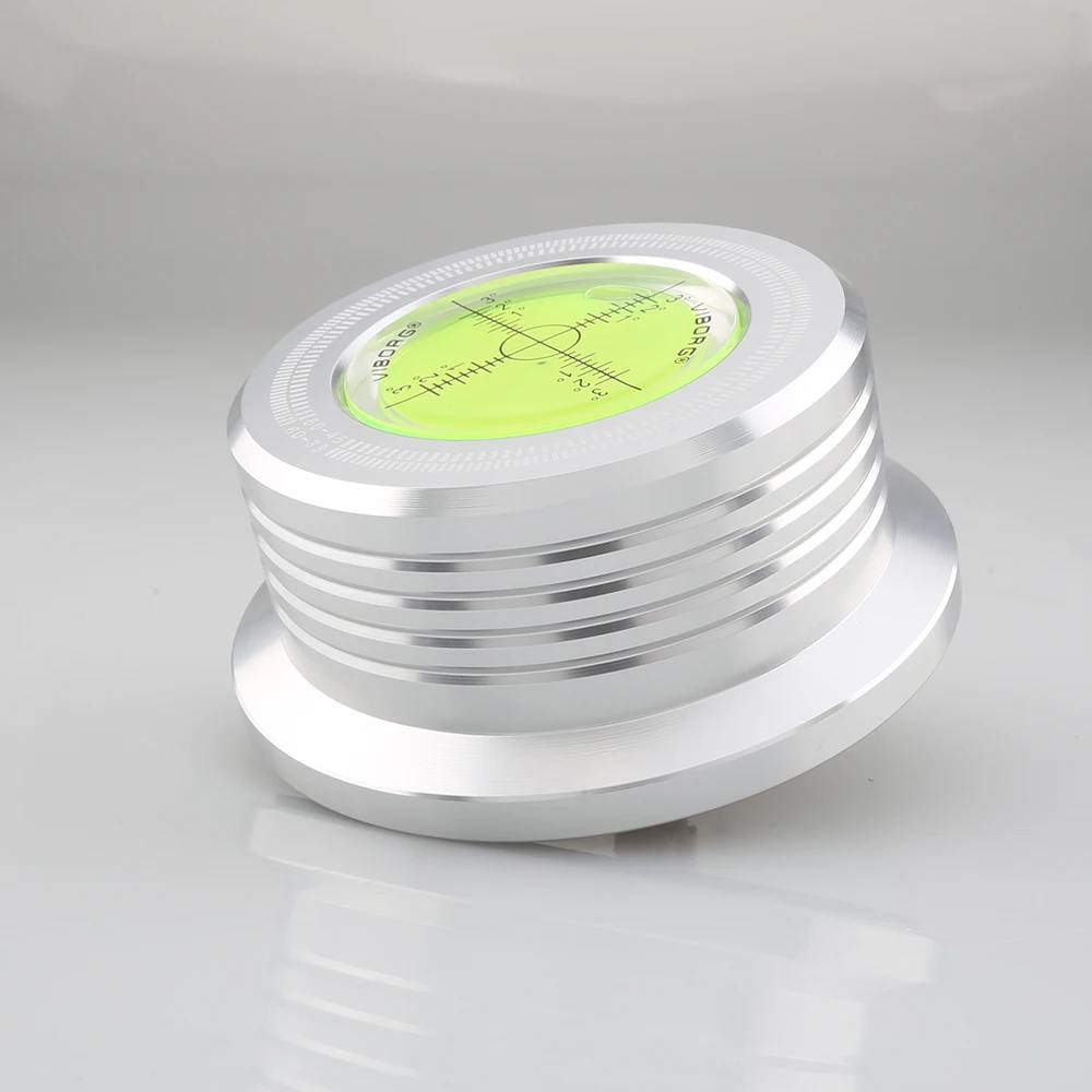 Viborg LP628S 60HZ silver 280g Record Weight LP Disc Stabilizer Turntable Vinyl Clamp HiFi |